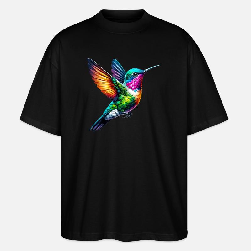 Colibri - T-shirt bio Blaster 2.0 coupe oversize Stanley/Stella Unisexe - noir