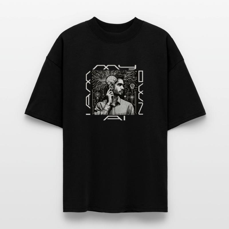 Headwork : Ghost rencontre le code T-shirt bio Blaster 2.0 coupe oversize Stanley/Stella Unisexe