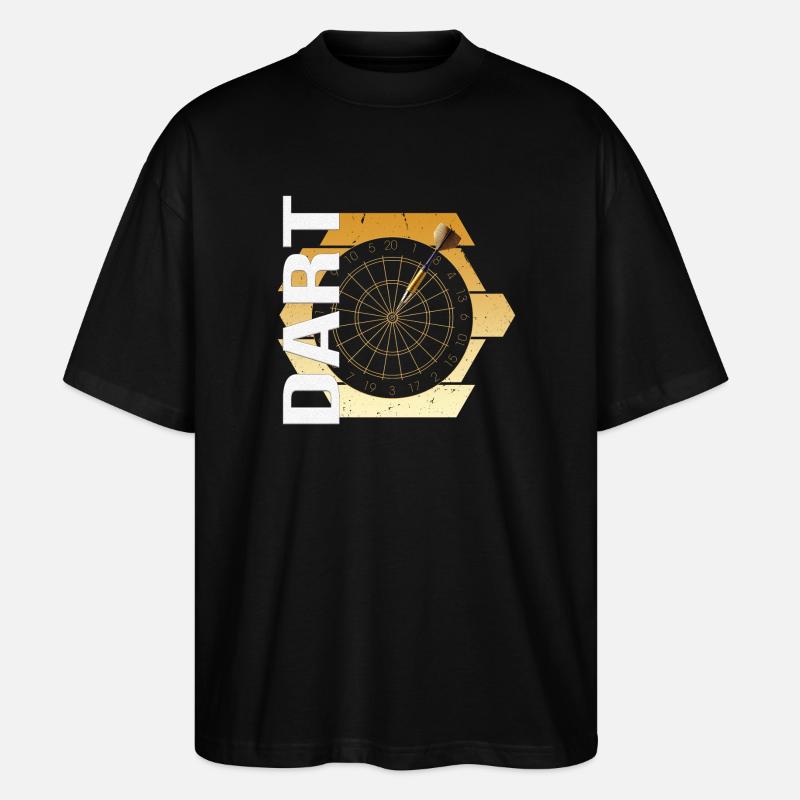 Dart - Stanley/Stella Oversized Unisex Bio T-Shirt Blaster 2.0 - Schwarz
