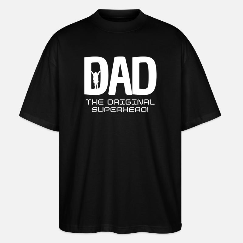 DAD - Stanley/Stella Oversized Unisex Organic T-shirt Blaster 2.0 - black