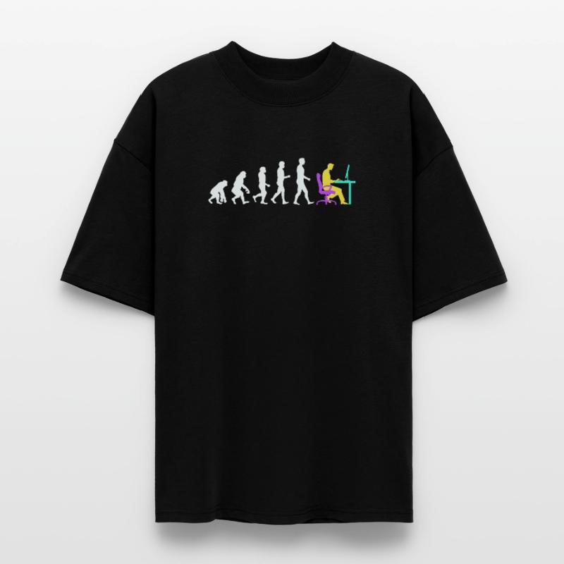 Développeur Evolution Computergeek Open Source T-shirt bio Blaster 2.0 coupe oversize Stanley/Stella Unisexe