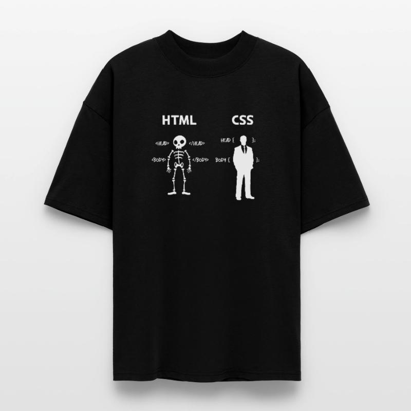 Code Css C++ Php Java Developer Code Scripting Stanley/Stella Oversized Unisex Organic T-shirt Blaster 2.0
