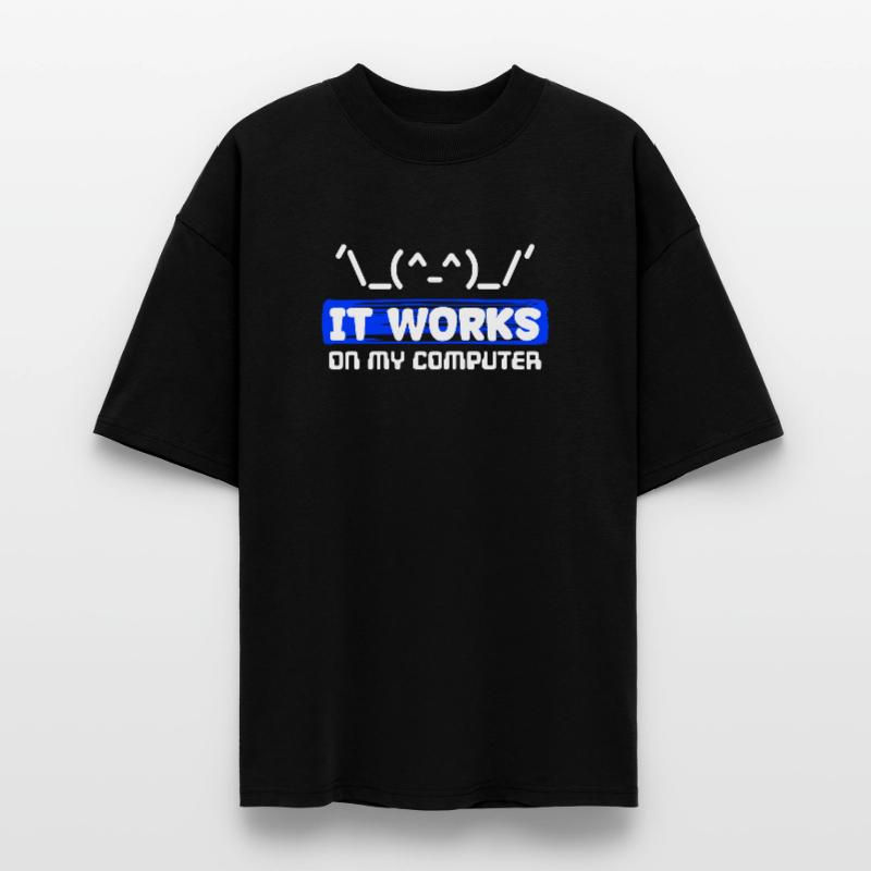 Debug Statement Bug Correction du code de script Développeur T-shirt bio Blaster 2.0 coupe oversize Stanley/Stella Unisexe