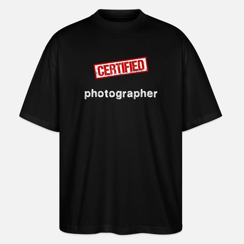 Photograph - Stanley/Stella Oversized Unisex Bio T-Shirt Blaster 2.0 - Schwarz