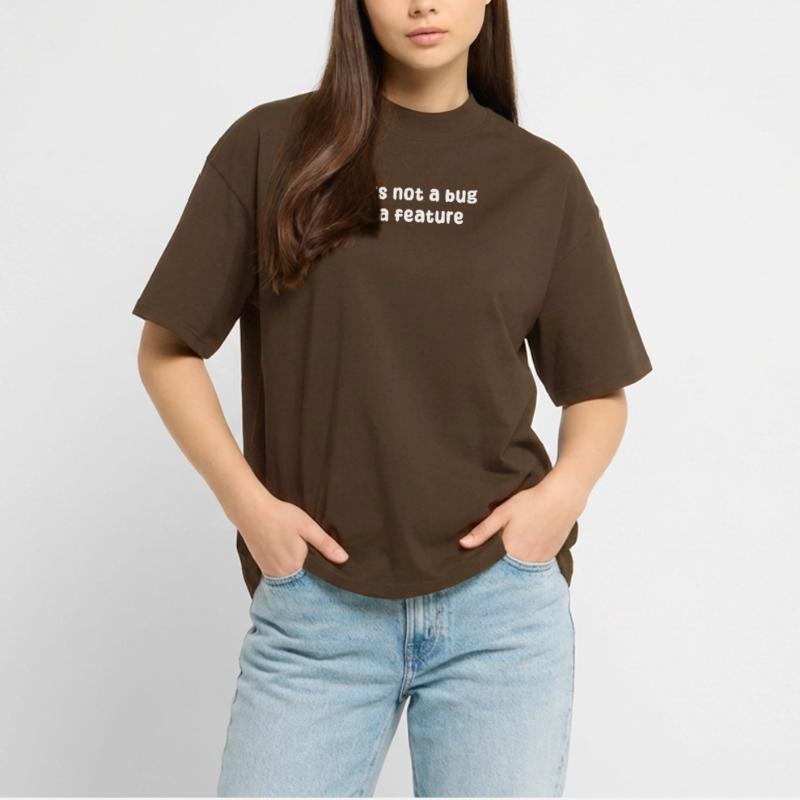Déclaration de bugs Développeur Correction de bugs Debug Coden T-shirt bio Blaster 2.0 coupe oversize Stanley/Stella Unisexe