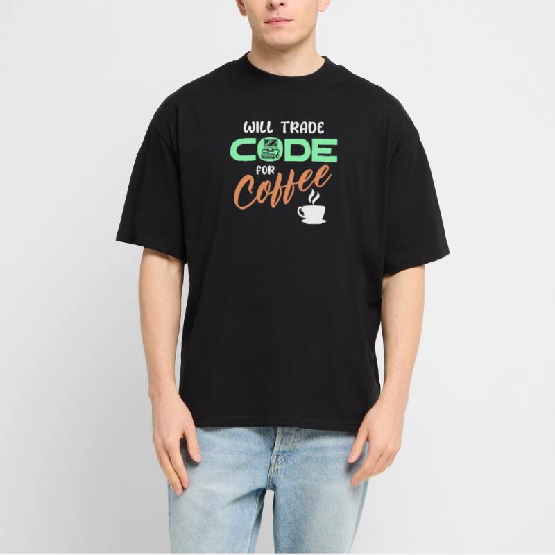Programmer Developer Code Statement Computer Stanley/Stella Oversized Unisex Organic T-shirt Blaster 2.0