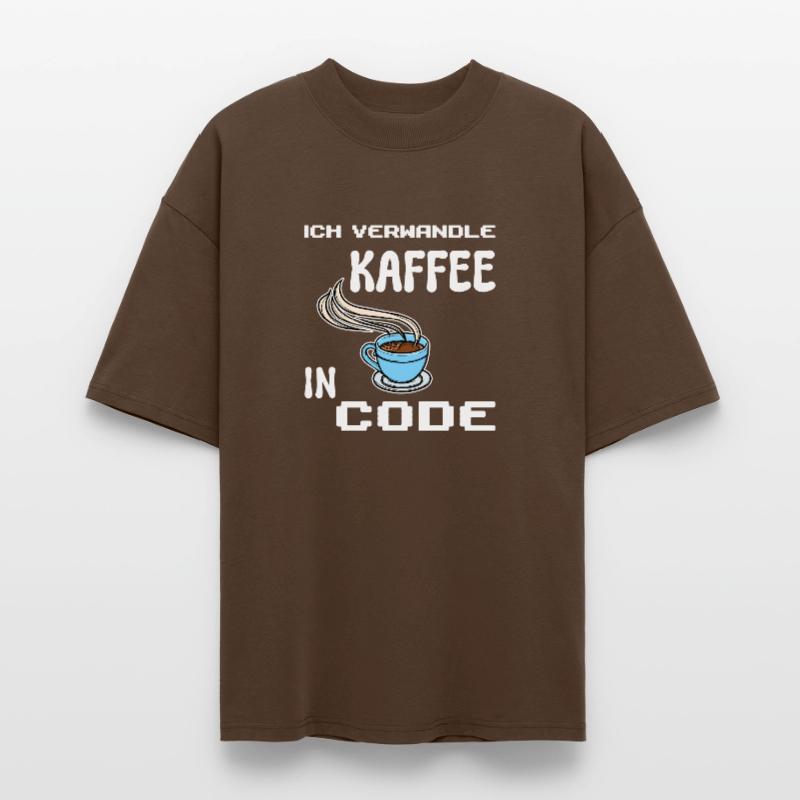 Developer Computergeek Statement Coding Scripting Stanley/Stella Oversized Unisex Organic T-shirt Blaster 2.0