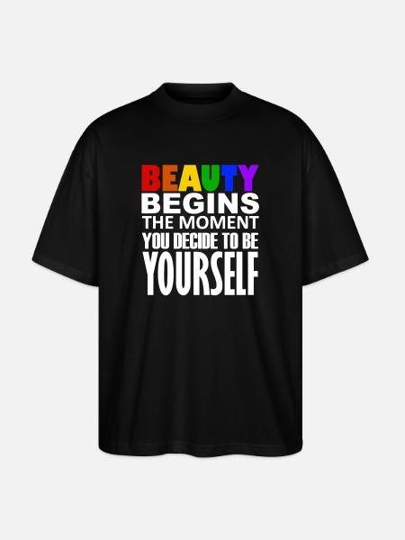 LGBTQIA+ - Stanley/Stella Oversized Unisex Organic T-shirt Blaster 2.0 - black