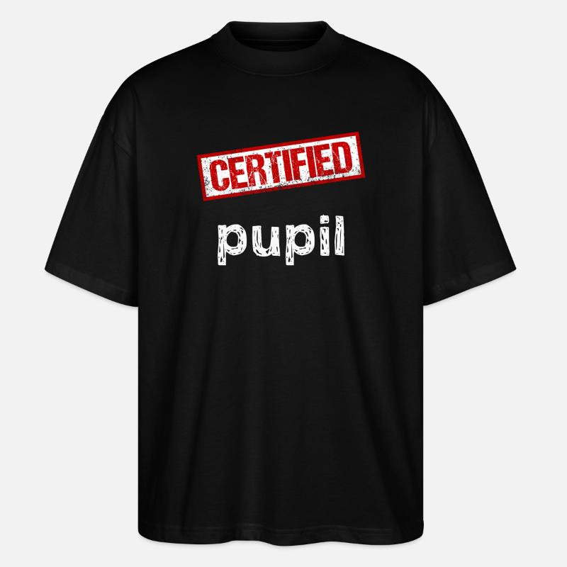 Pupil - Stanley/Stella Oversized Unisex Organic T-shirt Blaster 2.0 - black