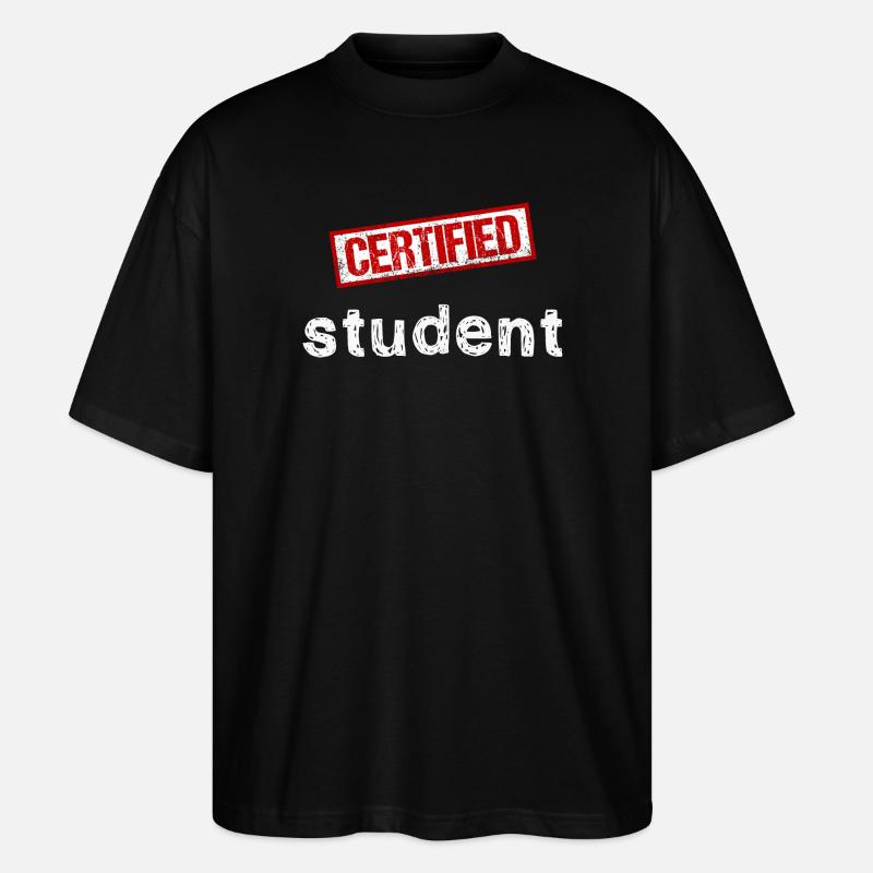 Étudiant - T-shirt bio Blaster 2.0 coupe oversize Stanley/Stella Unisexe - noir