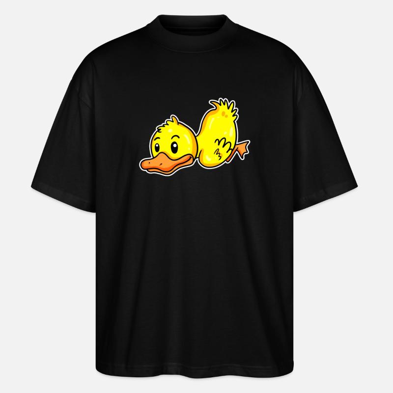 Canard - T-shirt bio Blaster 2.0 coupe oversize Stanley/Stella Unisexe - noir