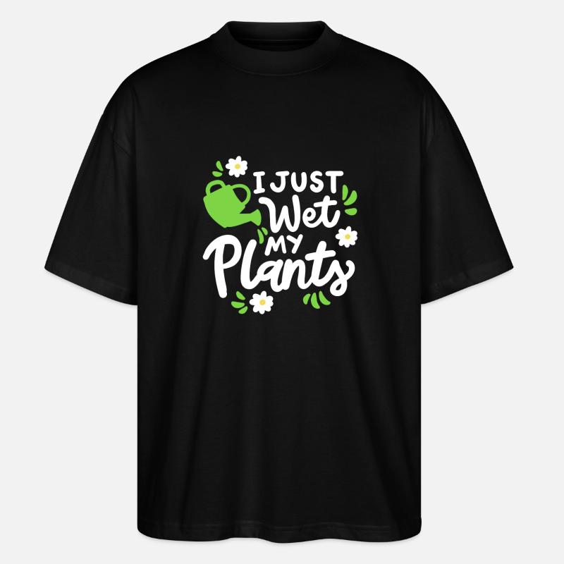 Garten Gartenarbeit - Stanley/Stella Oversized Unisex Bio T-Shirt Blaster 2.0 - Schwarz