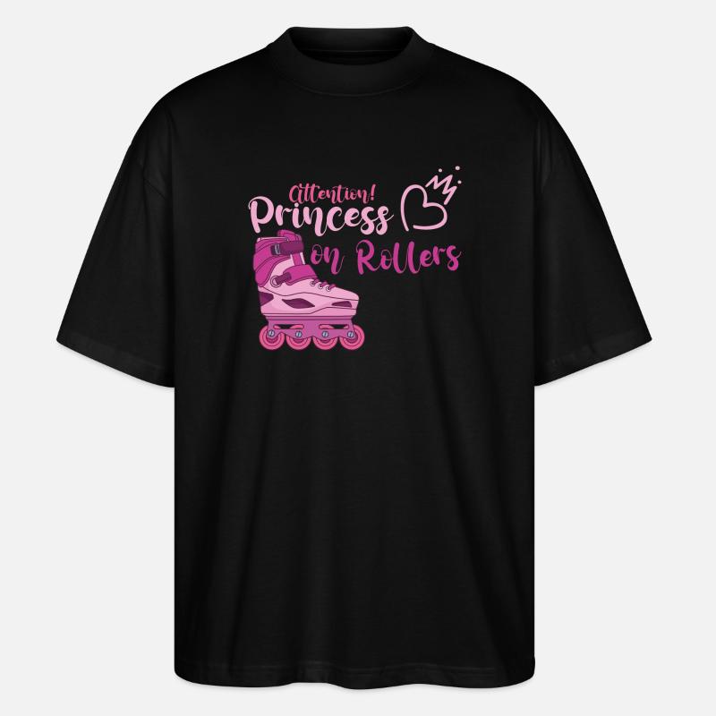 Inline Skates Rollerblades - Stanley/Stella Oversized Unisex Bio T-Shirt Blaster 2.0 - Schwarz