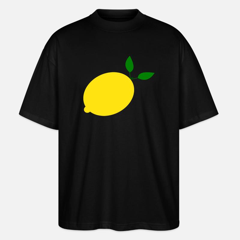 Lemon Lime Lime - Stanley/Stella Oversized Unisex Organic T-shirt Blaster 2.0 - black