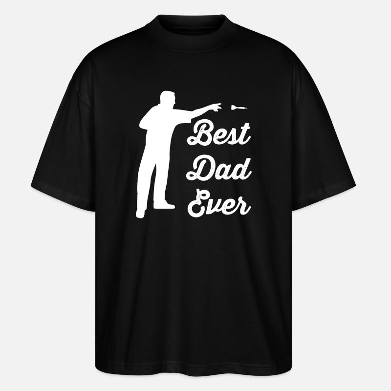 Pfeil - Stanley/Stella Oversized Unisex Bio T-Shirt Blaster 2.0 - Schwarz