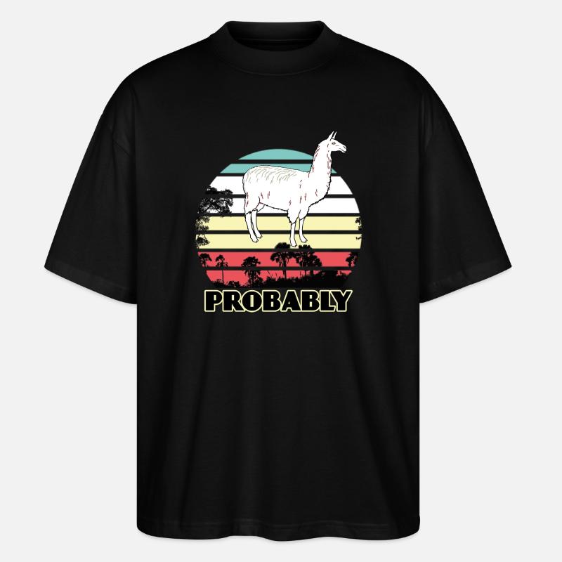 Alpaga - T-shirt bio Blaster 2.0 coupe oversize Stanley/Stella Unisexe - noir