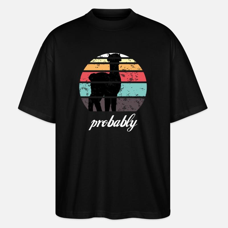 Alpaga - T-shirt bio Blaster 2.0 coupe oversize Stanley/Stella Unisexe - noir