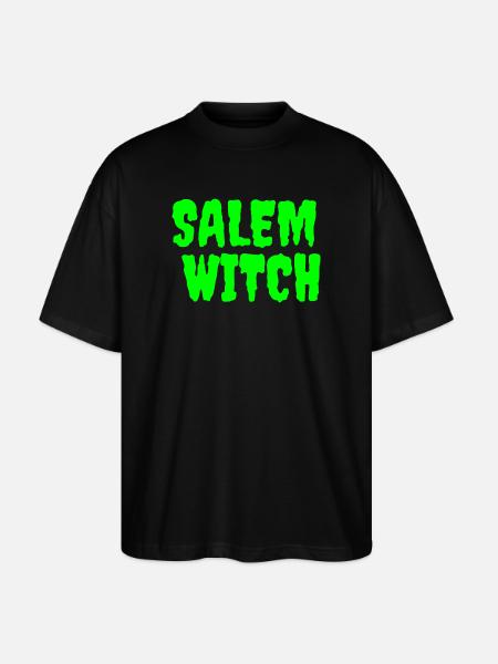 SalemWitch Halloween Design - Stanley/Stella Oversized Unisex Organic T-shirt Blaster 2.0 - black