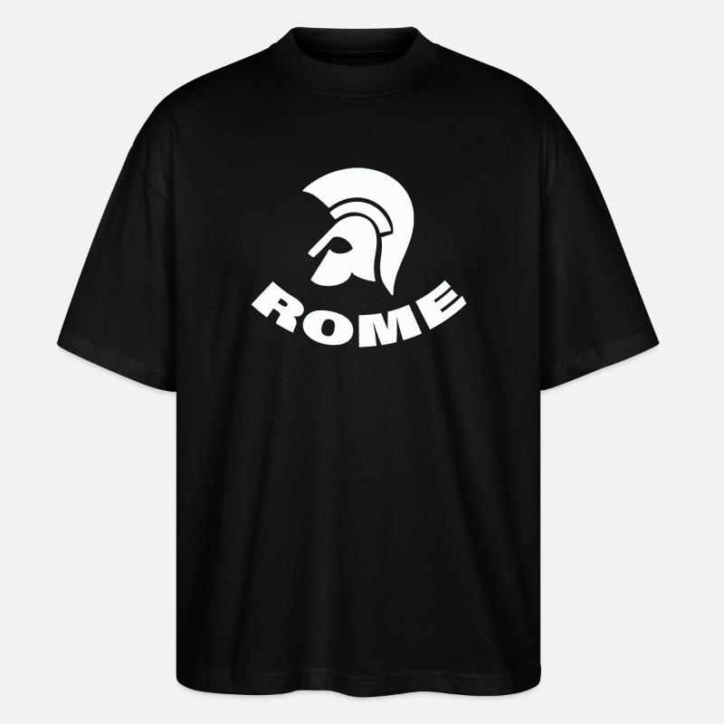 ROME - Stanley/Stella Oversized Unisex Bio T-Shirt Blaster 2.0 - Schwarz