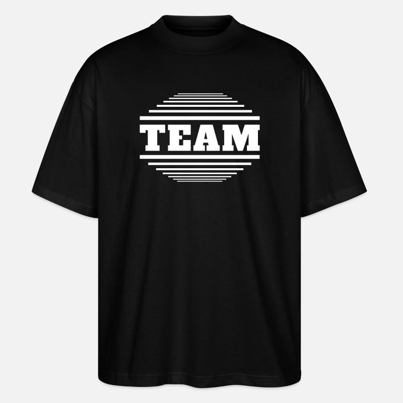 Team - Stanley/Stella Oversized Unisex Bio T-Shirt Blaster 2.0 - Schwarz