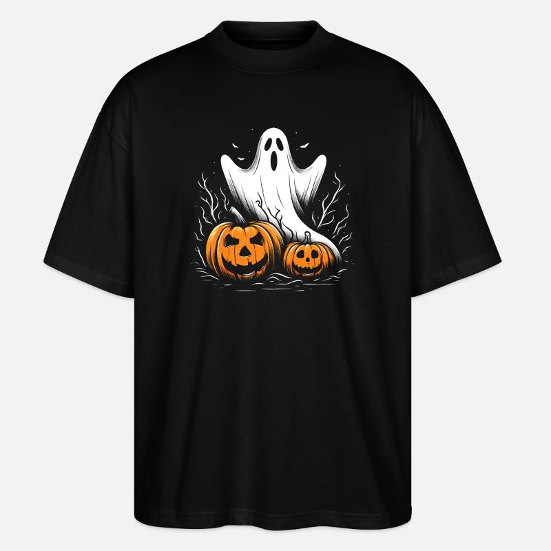 Halloween-Geist - Stanley/Stella Oversized Unisex Bio T-Shirt Blaster 2.0 - Schwarz