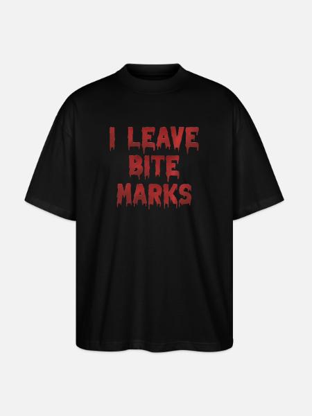 Bite Mark's Blood Traces - Stanley/Stella Oversized Unisex Organic T-shirt Blaster 2.0 - black