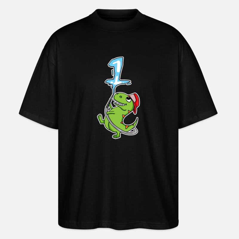 Numéro 1 - T-shirt bio Blaster 2.0 coupe oversize Stanley/Stella Unisexe - noir