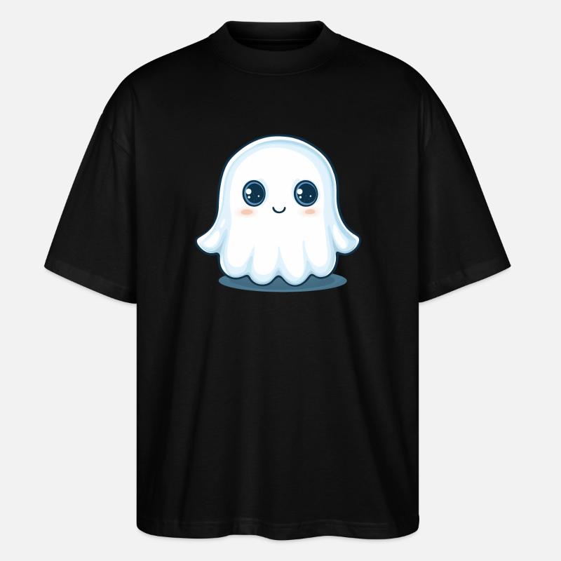 Fantôme mignon - T-shirt bio Blaster 2.0 coupe oversize Stanley/Stella Unisexe - noir