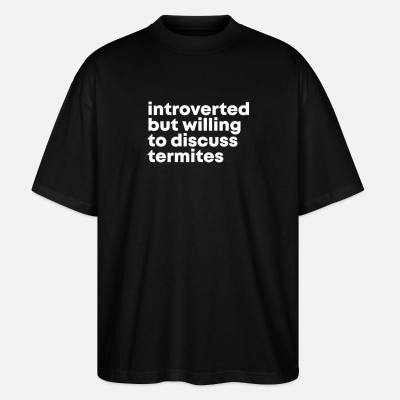 Termites - T-shirt bio Blaster 2.0 coupe oversize Stanley/Stella Unisexe - noir