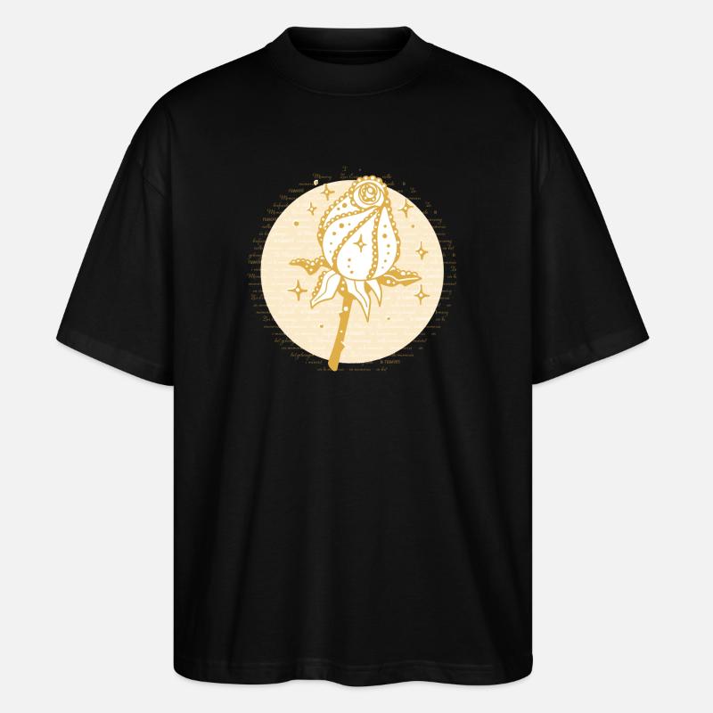 In Erinnerung - Stanley/Stella Oversized Unisex Bio T-Shirt Blaster 2.0 - Schwarz