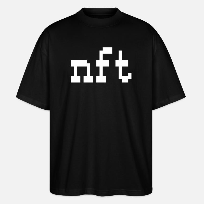 Nft - T-shirt bio Blaster 2.0 coupe oversize Stanley/Stella Unisexe - noir