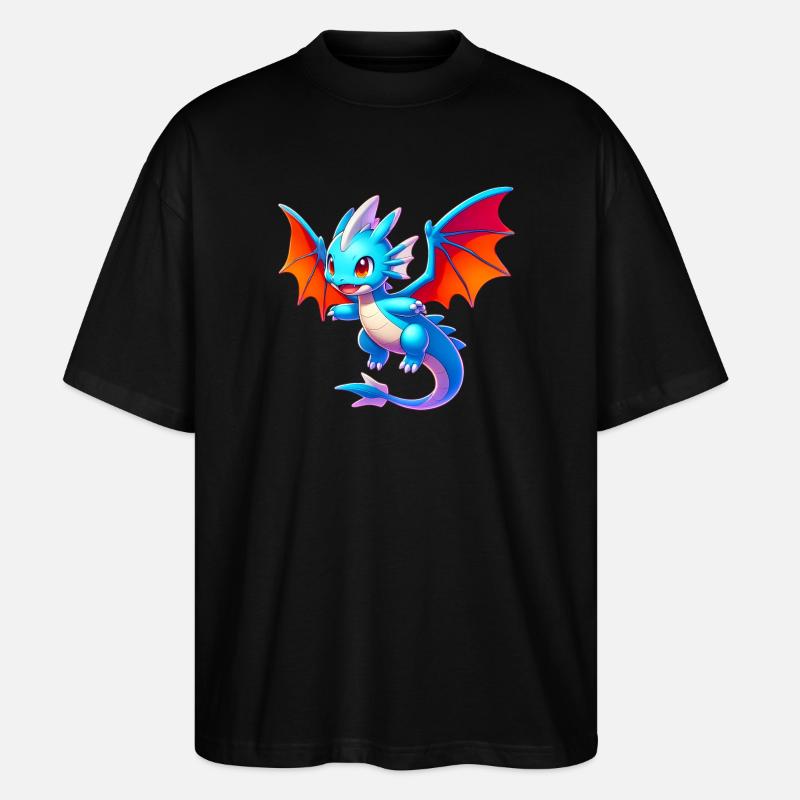 Dragon - T-shirt bio Blaster 2.0 coupe oversize Stanley/Stella Unisexe - noir