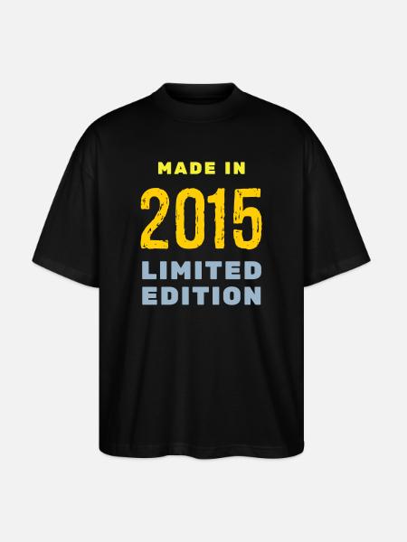 2015 - T-shirt bio Blaster 2.0 coupe oversize Stanley/Stella Unisexe - noir