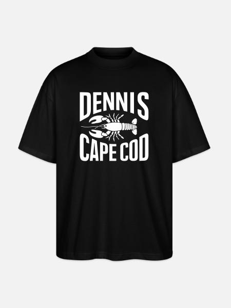 Dennis Cape Cod Lobster - Stanley/Stella Oversized Unisex Organic T-shirt Blaster 2.0 - black