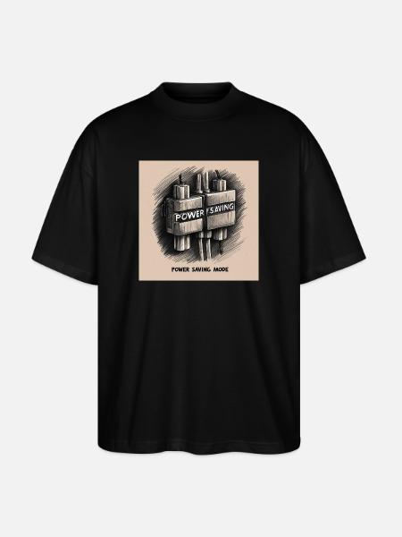 Dormir - T-shirt bio Blaster 2.0 coupe oversize Stanley/Stella Unisexe - noir