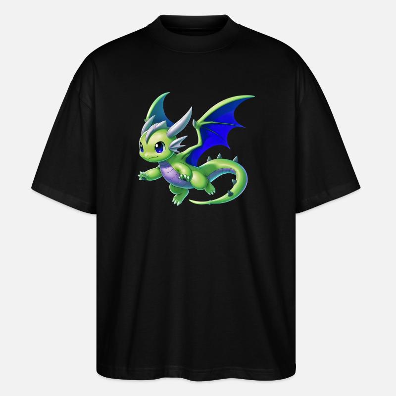 Dragon - T-shirt bio Blaster 2.0 coupe oversize Stanley/Stella Unisexe - noir