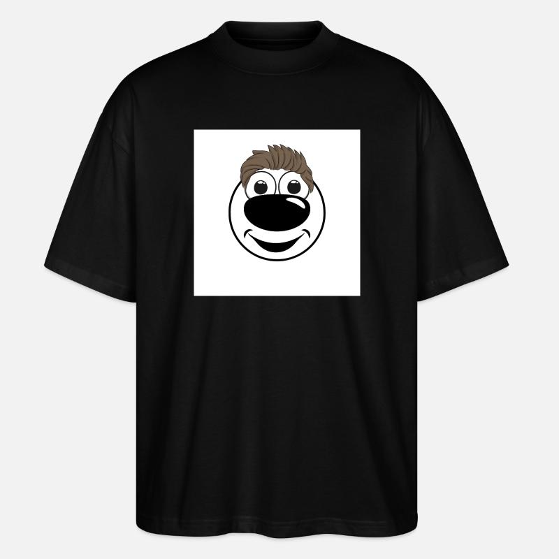 smoothdog - Stanley/Stella Oversized Unisex Bio T-Shirt Blaster 2.0 - Schwarz