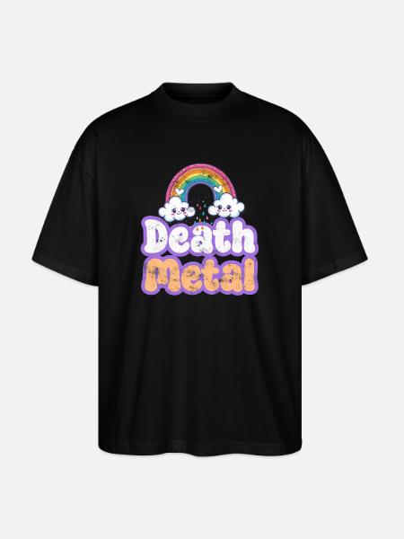 Death metal - T-shirt bio Blaster 2.0 coupe oversize Stanley/Stella Unisexe - noir