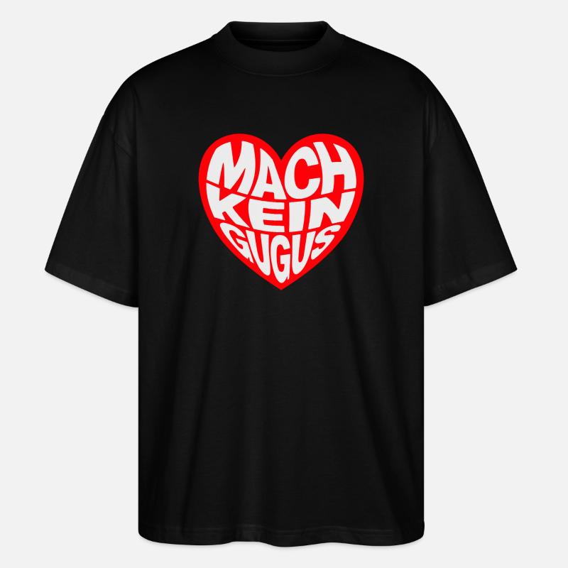 Ne faites pas de gugus - T-shirt bio Blaster 2.0 coupe oversize Stanley/Stella Unisexe - noir