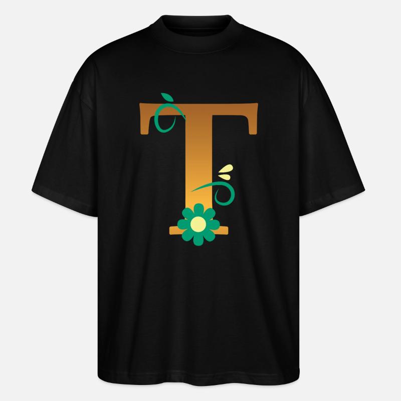 T - Stanley/Stella Oversized Unisex Bio T-Shirt Blaster 2.0 - Schwarz