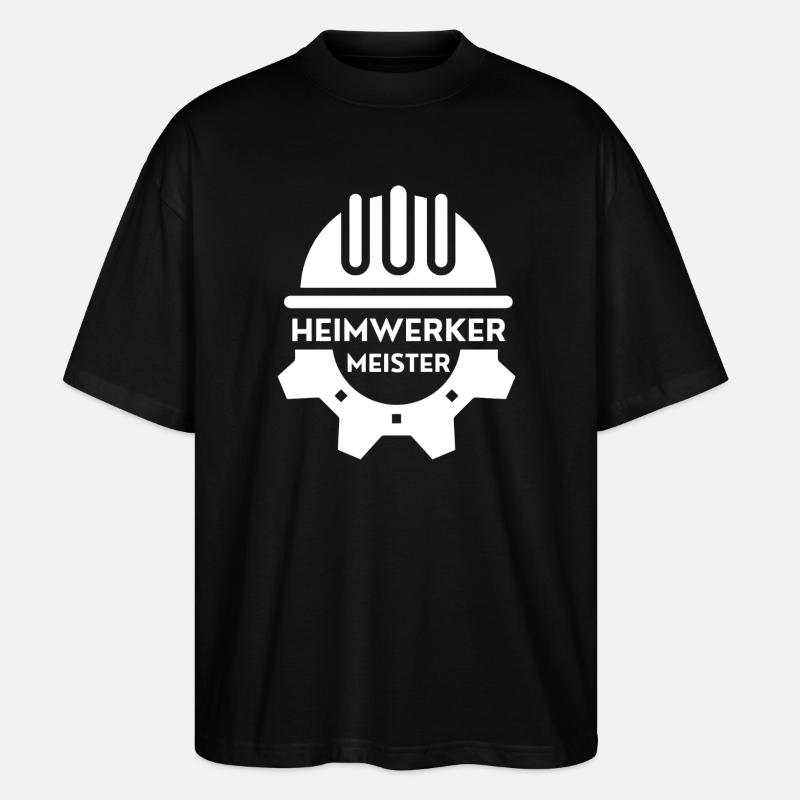 DIY Master – Proud DIY Design - T-shirt bio Blaster 2.0 coupe oversize Stanley/Stella Unisexe - noir