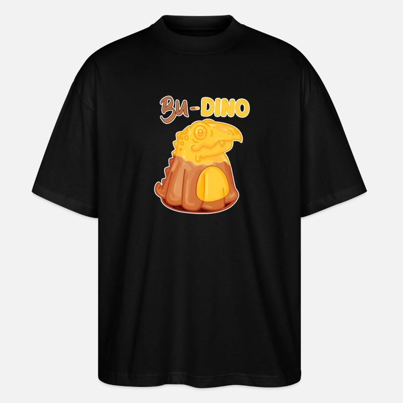 Pudding - Stanley/Stella Oversized Unisex Organic T-shirt Blaster 2.0 - black