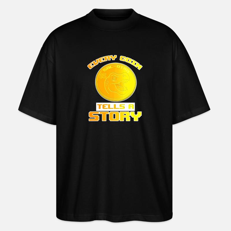 Cent - Stanley/Stella Oversized Unisex Bio T-Shirt Blaster 2.0 - Schwarz