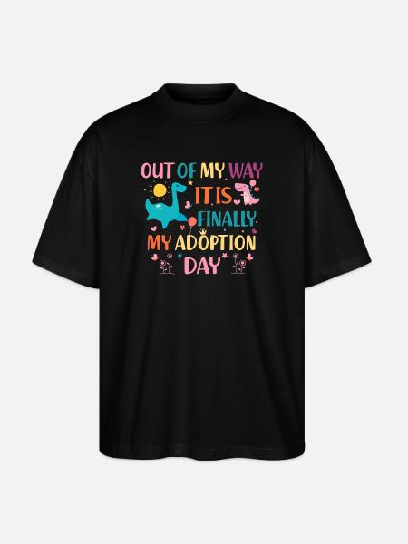 Toy Day Party Illustration - Stanley/Stella Oversized Unisex Organic T-shirt Blaster 2.0 - black