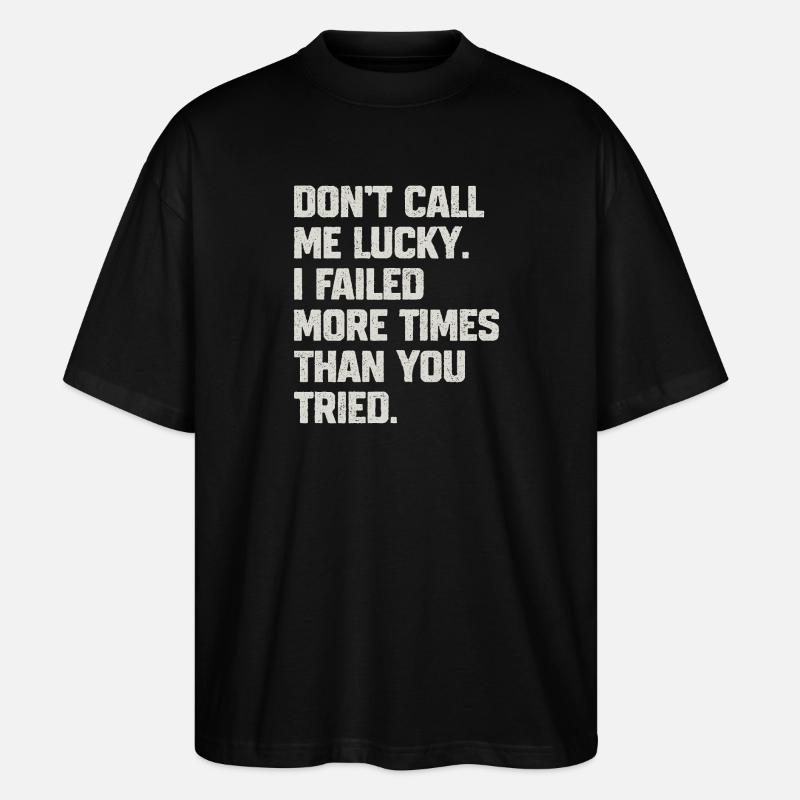 Citation Motivation Résistante - T-shirt bio Blaster 2.0 coupe oversize Stanley/Stella Unisexe - noir
