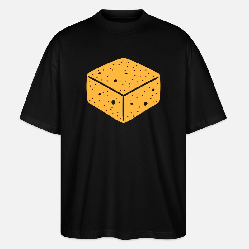 Sponge Effervescent Gum Pattern - Stanley/Stella Oversized Unisex Organic T-shirt Blaster 2.0 - black