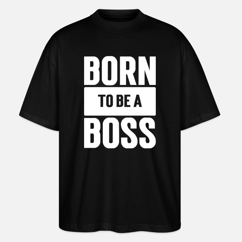 Fierté et Ambition Motivation - T-shirt bio Blaster 2.0 coupe oversize Stanley/Stella Unisexe - noir
