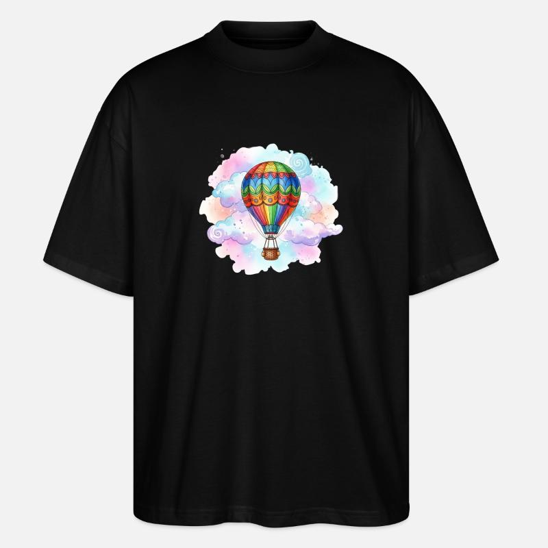 Ballon - Stanley/Stella Oversized Unisex Bio T-Shirt Blaster 2.0 - Schwarz
