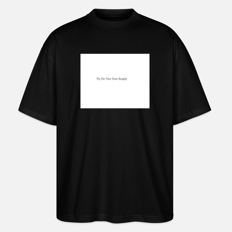 Ermächtigung - Stanley/Stella Oversized Unisex Bio T-Shirt Blaster 2.0 - Schwarz