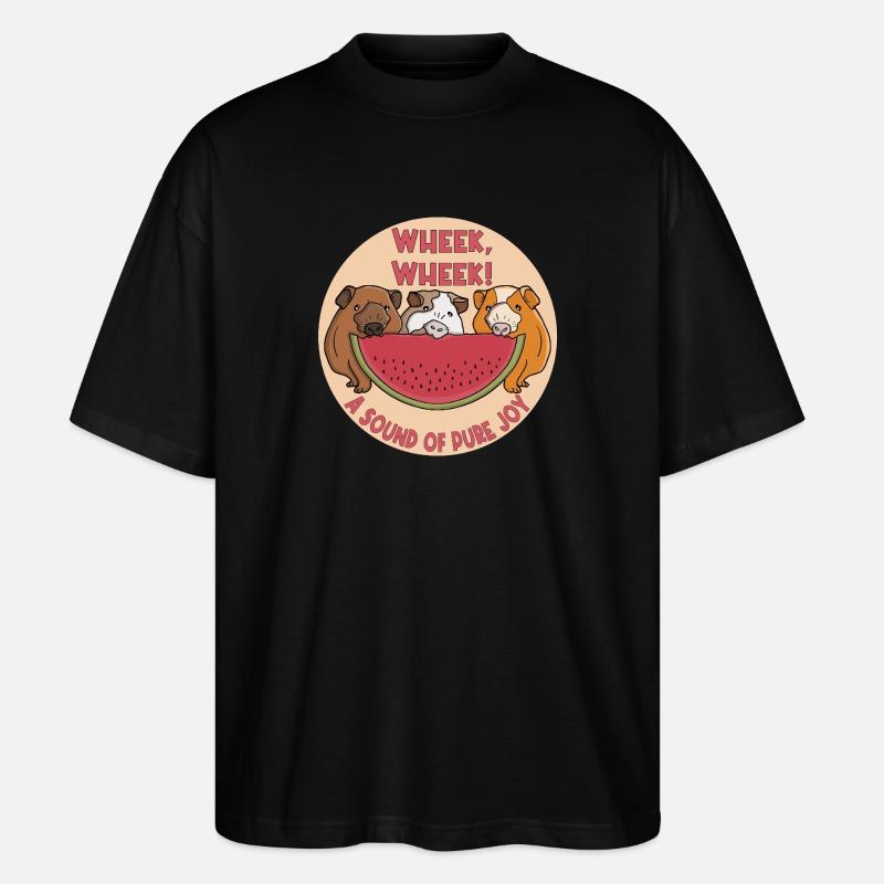 Ein Klang purer Freude - Stanley/Stella Oversized Unisex Bio T-Shirt Blaster 2.0 - Schwarz